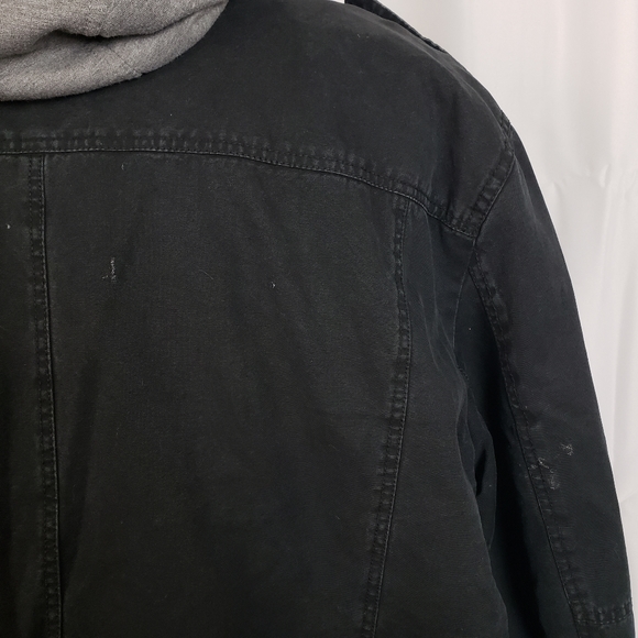 Levi's Double Layer Fleece Lined Military Chore Coat Style Jacket - Picture 6 of 6